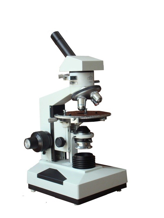 Inclined Monocular Polarising Petrological Microscope
