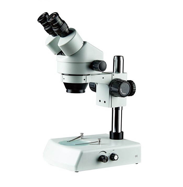 Stereoscopic Zoom Binocular Microscope LED